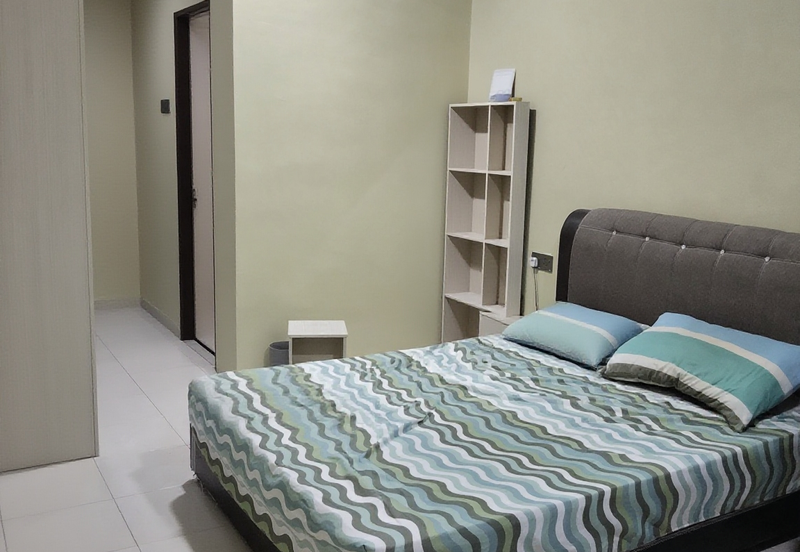 {TELUK INTAN} Rumah Corner Siap dengan awning, grill, kipas siling, aircon, heater dan lampu