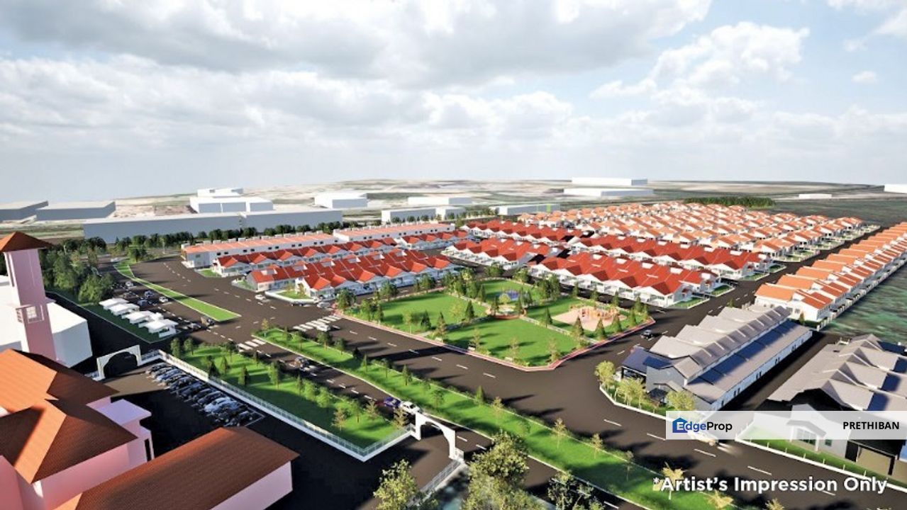 {GOPENG} FREEHOLD! Rumah Teres Dua Tingkat di Puncak Bukit, Perak, Gopeng