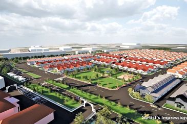 {GOPENG} FREEHOLD! Rumah Teres Dua Tingkat di Puncak Bukit