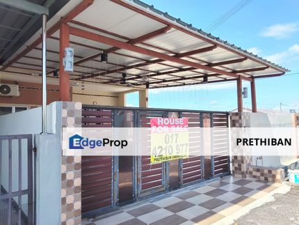 {TELUK INTAN} Rumah Corner Siap dengan awning, grill, kipas siling, aircon, heater dan lampu, Perak, Teluk Intan