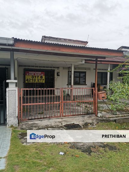 {TAPAH} 5 mins to PLUS Highway. Single Storey Terrace House For Sale, Perak, Batang Padang