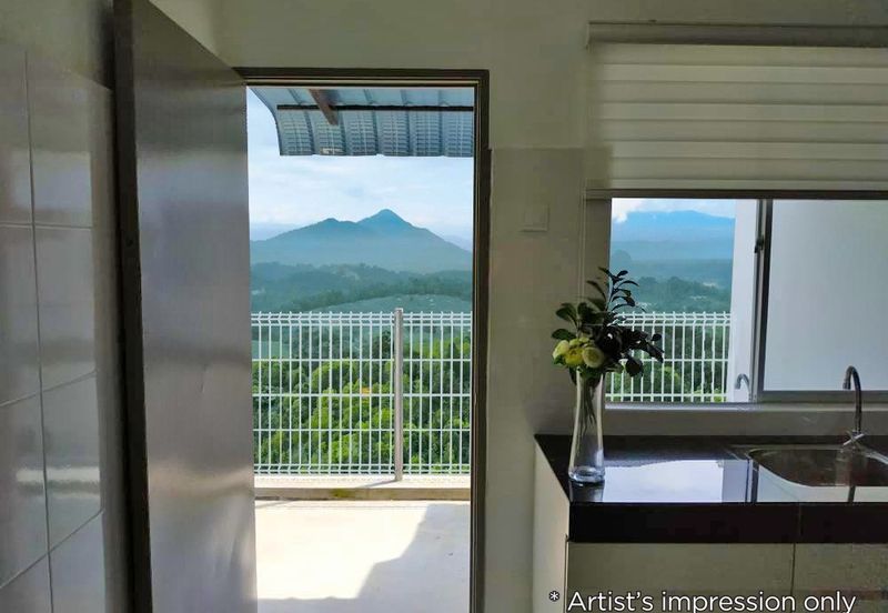 {GOPENG} FREEHOLD! Rumah Teres Dua Tingkat di Puncak Bukit