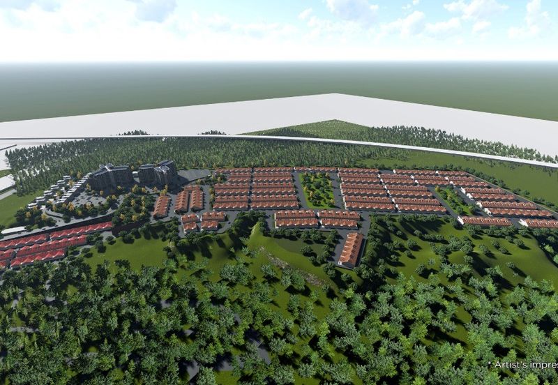 {GOPENG} FREEHOLD! Rumah Teres Dua Tingkat di Puncak Bukit