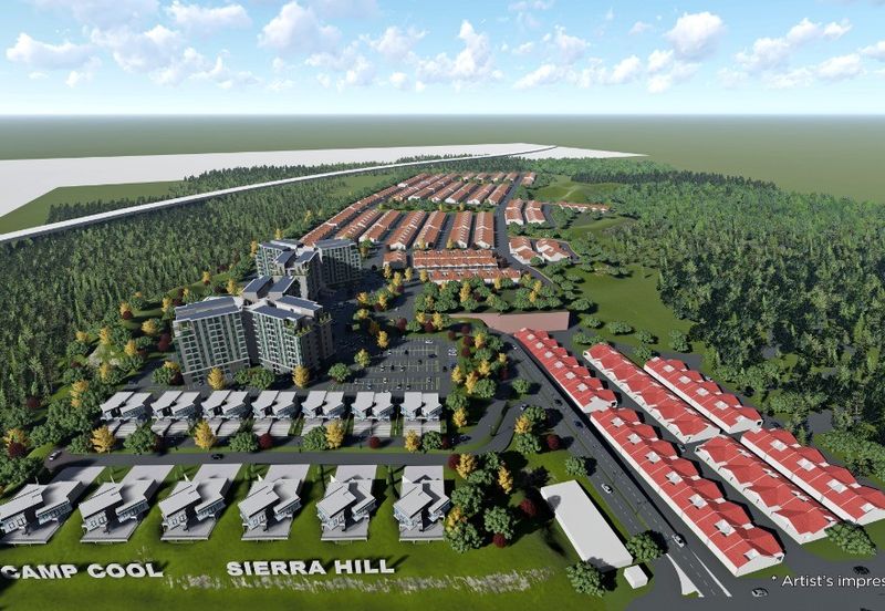 {GOPENG} FREEHOLD! Rumah Teres Dua Tingkat di Puncak Bukit