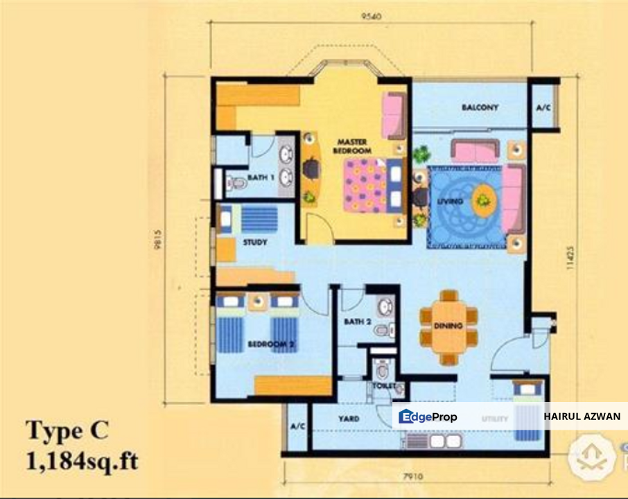 CASA TROPICANA Condo, Petaling Jaya | Corner Unit, Facing Pool, Selangor, Tropicana