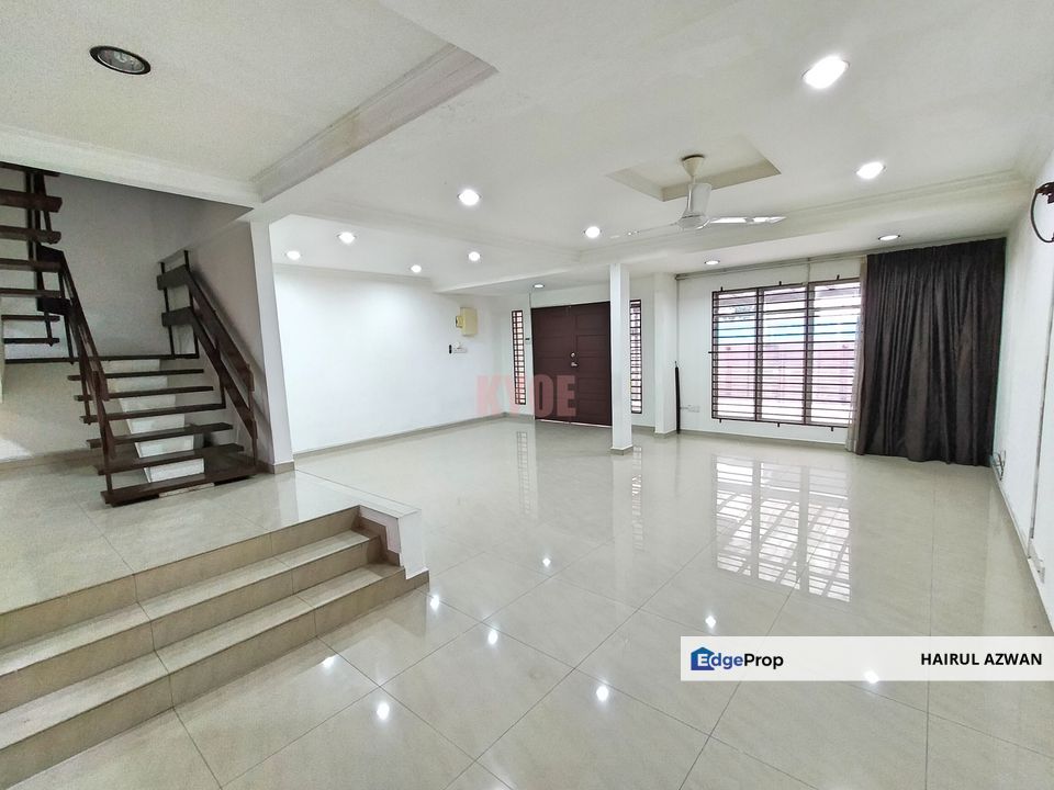 RENOVATED EXTENDED 24 x 82 ft | Ukay Heights Ampang | SUPER LINK HOUSE, FREEHOLD, Selangor, Ampang
