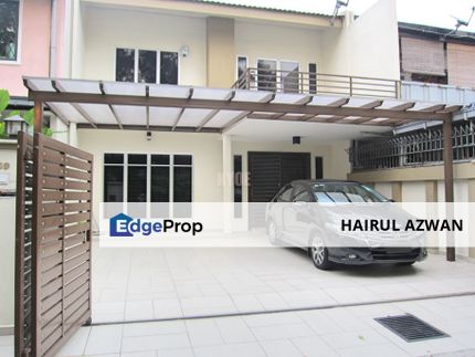 RENOVATED EXTENDED 24 x 82 ft | Ukay Heights Ampang | SUPER LINK HOUSE, FREEHOLD, Selangor, Ampang