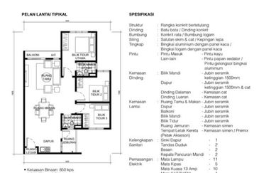 RSKU @ TAMAN PUNCAK INDAH, AMPANG APARTMENT FOR SALE | HOT AREA, 