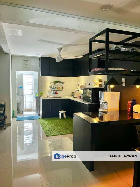 TAMAN PERMATA, KERAMAT TERRACE HOUSE For Sale | FACING OPEN, 2 Storey RENOVATED UNIT, Selangor, Keramat