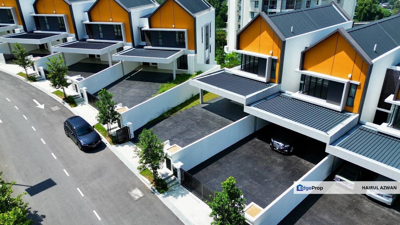 East 57 (Residensi Laman Timur), Taman Melawati Superlink House For Sale | 3 STOREY END LOT, NEWLY COMPLETED, Kuala Lumpur, Taman Melawati