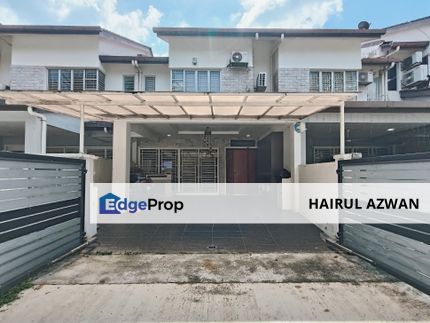 Bandar Nusa Rhu, Shah Alam Terraced House for Sale | 2 STOREY TERRACE WITH ATTIC, FACING OPEN, Selangor, Shah Alam