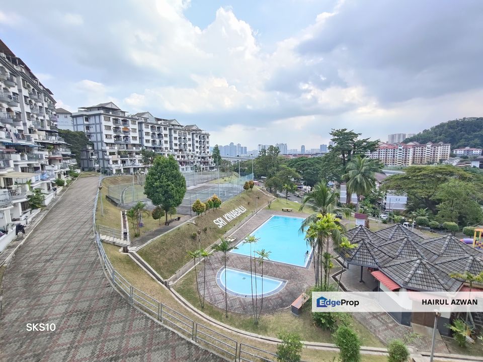 Sri Kinabalu Condominium, Wangsa Maju Seksyen 10 for Sale, FACING POOL, GROUND FLOOR LEVEL, Kuala Lumpur, Setapak