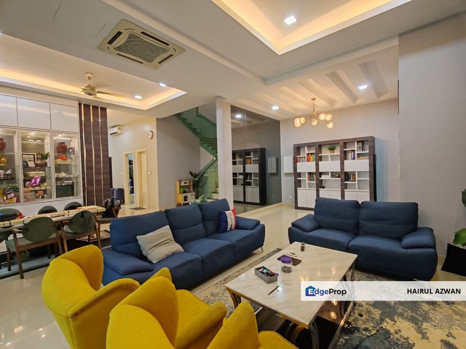 Taman Ampang Saujana, Ampang Semi-Detached House for Sale, FULLY RENOVATED & EXTENDED, PEACEFUL AREA, Selangor, Ampang