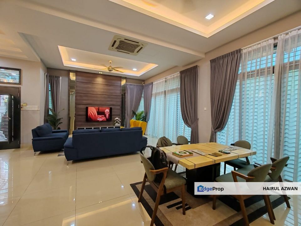 Taman Ampang Saujana, Ampang Semi-Detached House for Sale, FULLY RENOVATED & EXTENDED, PEACEFUL AREA, Selangor, Ampang