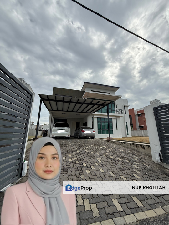TAMAN VISTA KIRANA TWO-STOREY BUNGALOW FOR SALE WITH KITCHEN CABINETS, Melaka, Melaka Tengah