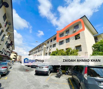 Flat Taman Melati For Sale, Kuala Lumpur, Setapak