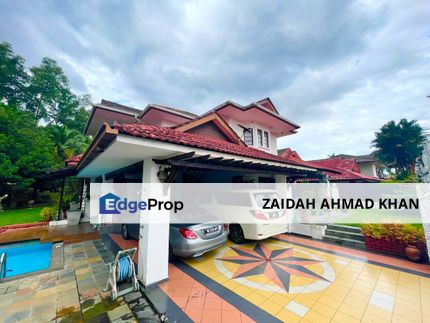 FREEHOLD WITH POOL and Huge Land Bungalow Cheras Suadamai For Sale, Selangor, Batu 9th Cheras