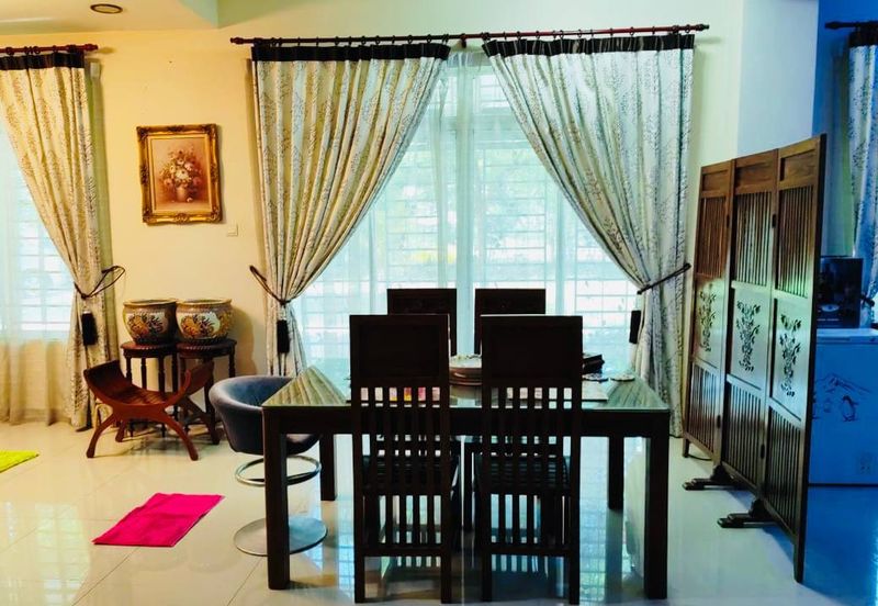 Below Market Value Renovated 250 K Facing Surau End Lot Precint 14C Double Storey House Putrajaya For Sale 