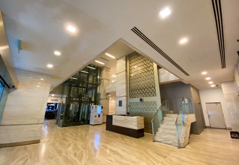 For Rent Office Strategic Location near MRT, Monorail & Public Bus.   Mezzanine Floor Office Space at Suasana Bukit Ceylon, Bukit Bintang Kuala Lumpur