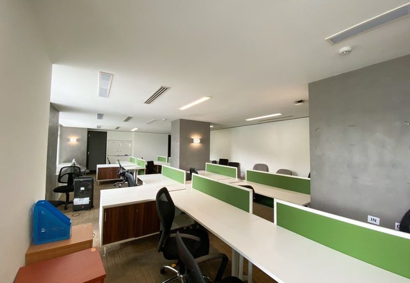 For Rent Office Strategic Location near MRT, Monorail & Public Bus.   Mezzanine Floor Office Space at Suasana Bukit Ceylon, Bukit Bintang Kuala Lumpur