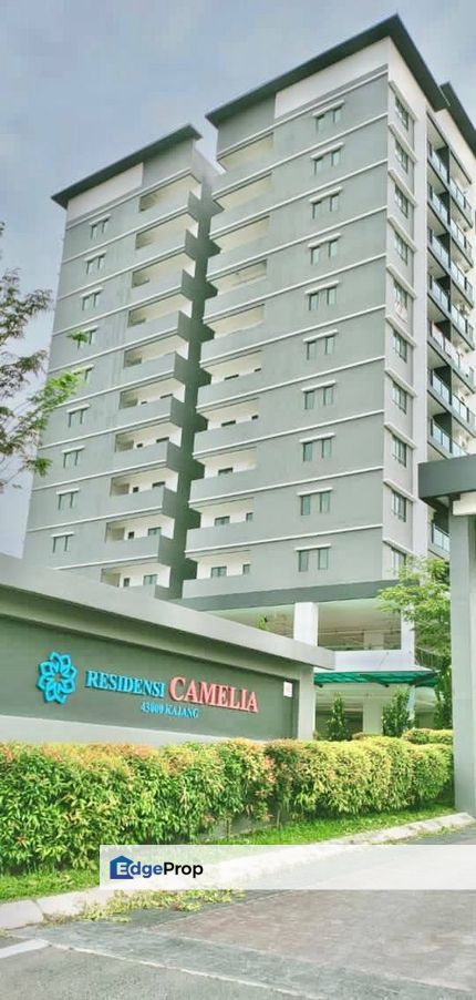 CAMELIA RESIDENSI BANDAR SUNGAI LONG KAJANG SELANGOR CONDOMINIUM FOR SALE 2 CAR PARK FREEHOLD LOW FLOOR LEVEL 4, Selangor, Bandar Sungai Long