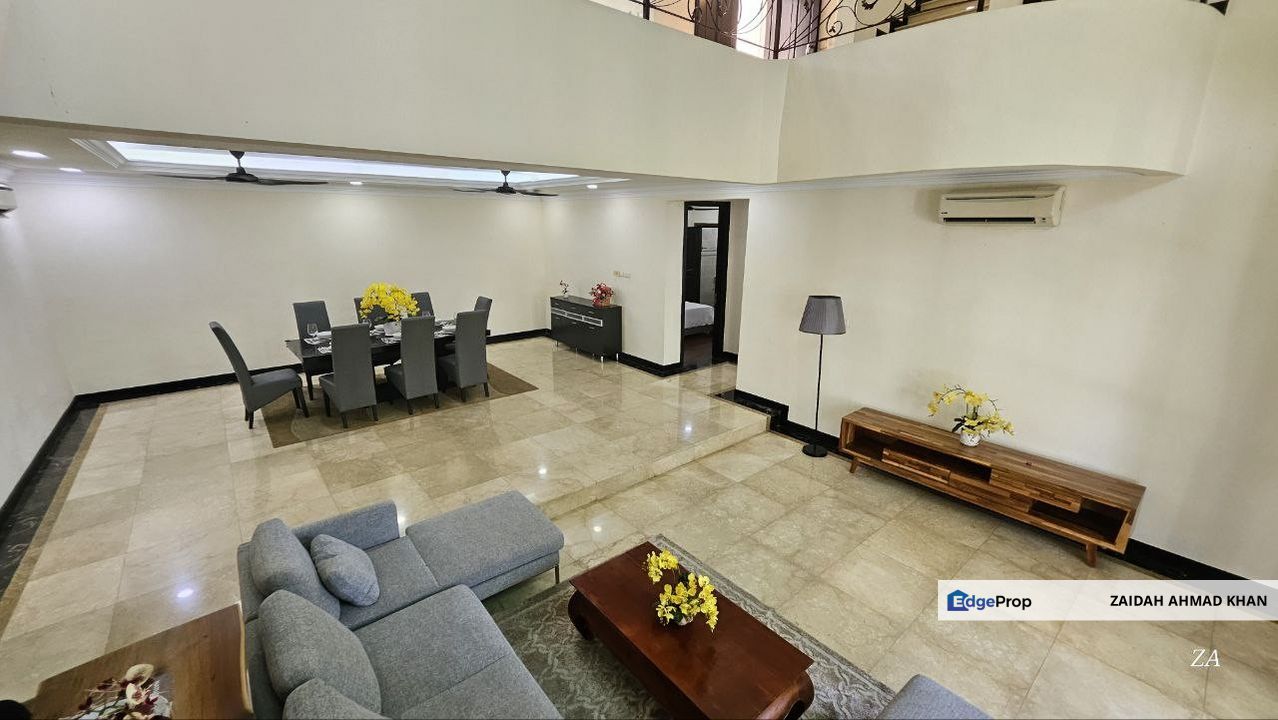 KIARA PEAK PUNCAK KIARA MONT KIARA KUALA LUMPUR TRIPLE STOREY BUNGALOW FOR RENT FULLY  FURNISHED GATED AND GUARDED PET ALLOWED PRIVACY AND LOW DENSITY, Kuala Lumpur, Mont Kiara