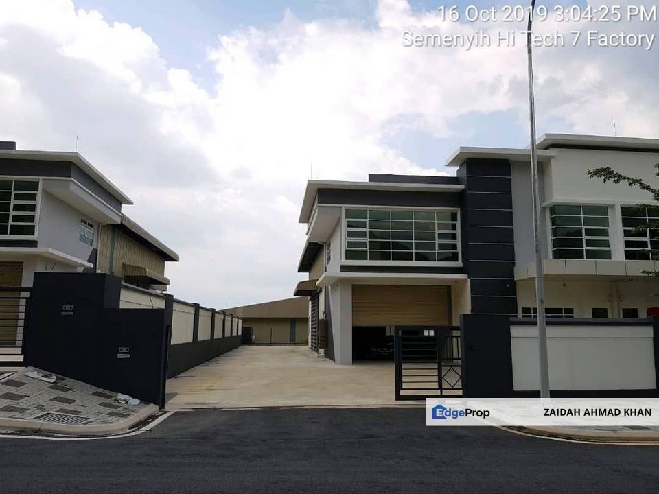 For Sale Semi-D Factory kawasan Perindustrian Hitech Semenyih, Selangor, Semenyih
