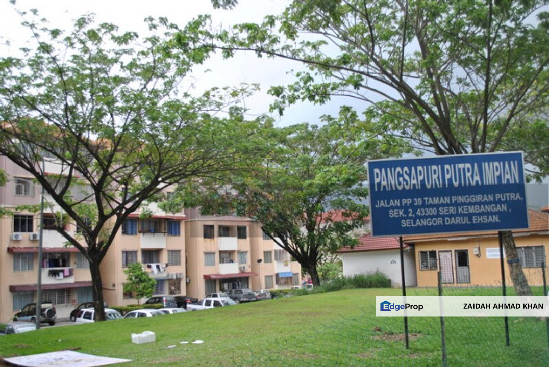 GROUND FLOOR Pangsapuri Putra Impian, Taman Pinggiran Putra, Seri Kembangan FOR SALE, Selangor, Puchong South