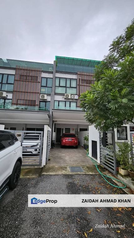 Private Pool Townhouse 3.5 storey Superlink Villa Domus Batu Caves Gombak Taman Indah Pelangi , Selangor, Batu Caves 