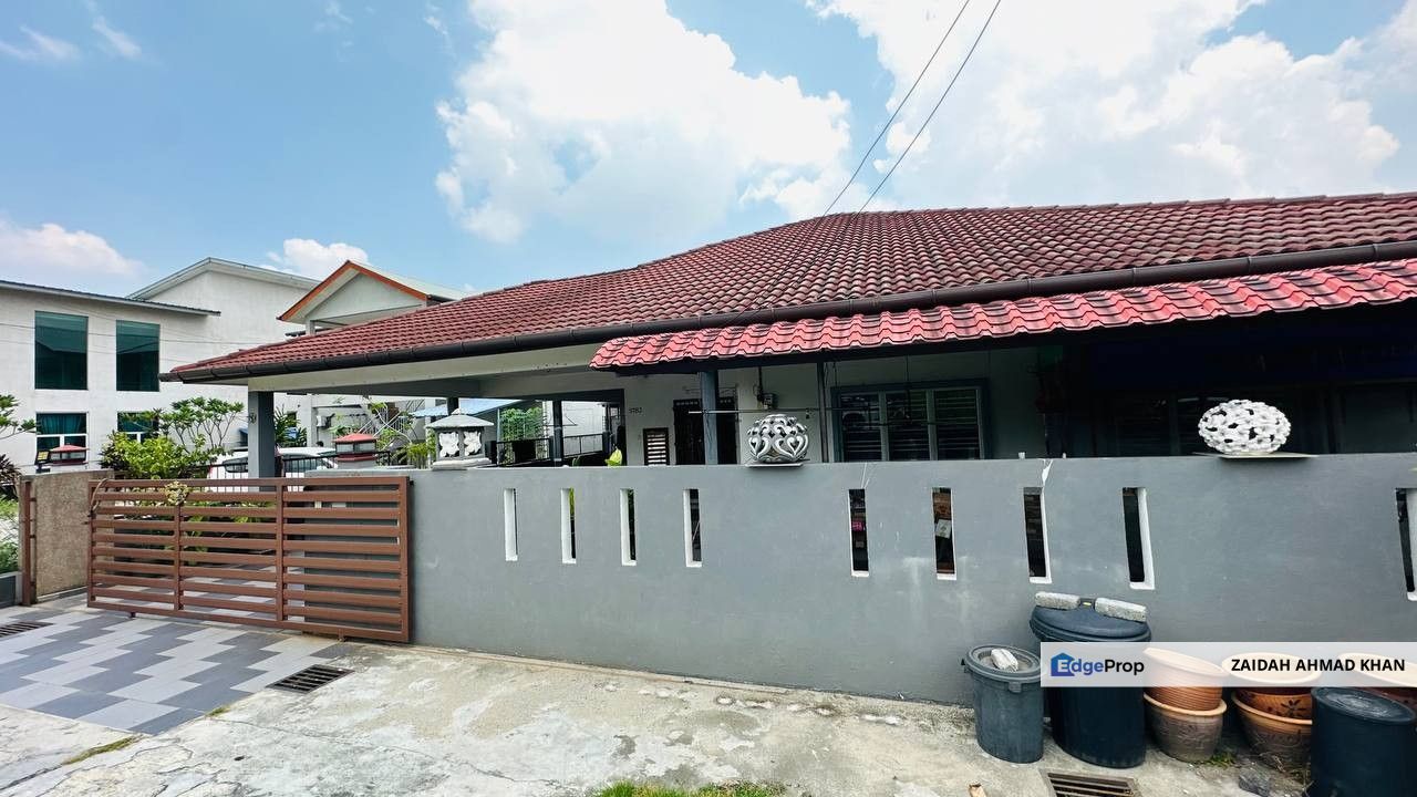 Banglo Setingkat Kampung Melayu Subang Sahah Alam Untuk Dijual Malay Reserved, Selangor, Subang