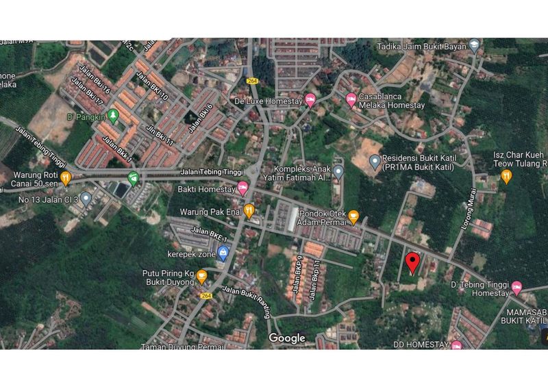 Bukit Katil, Melaka Tengah Freehold Vacant Land for SALE [360m to Main Road]