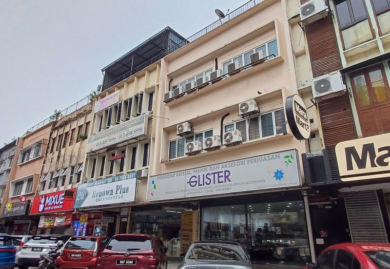 PJ Newtown Jalan 52 / Jalan Yong Shok Lin, 3 Storey Shop Office Facing Frontage Busy Road Nearby Bank