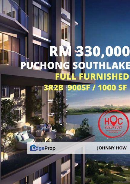 Puchong Free 80% Furnished + Kitchen Cabinet, Selangor, Puchong South