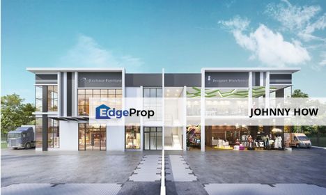 Half Acre 100 x 245 New Semi- D Factory Warehouse, Selangor, Port Klang