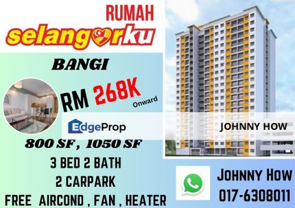 Rumah Selangorku Bangi New Launch, Selangor, Bangi