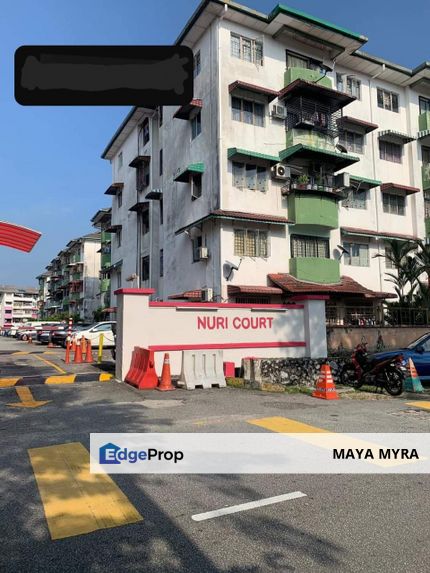 For Sale Nuri Court Apartment Pandan Indah, Selangor, Pandan Indah