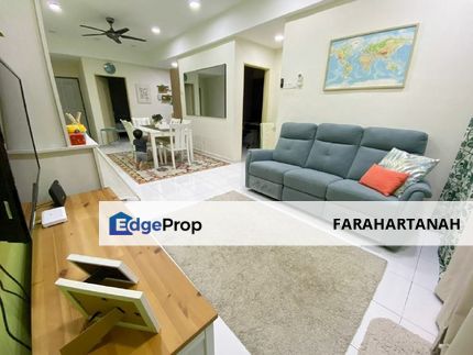 For sale  [FULLY FURNISHED] Pangsapuri Damai, Seksyen 25, Shah Alam, Selangor, Shah Alam