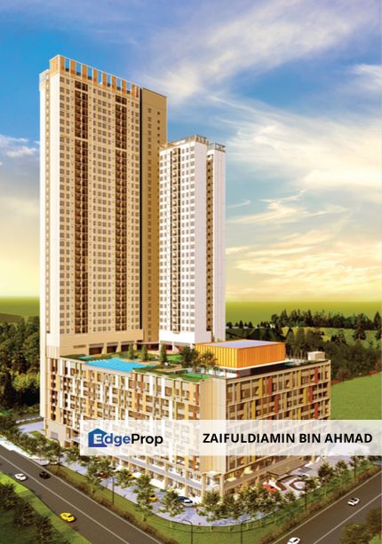 Rawang new freehold apartment with 4 rooms & near AEON Rawang, Selangor, Bandar Country Homes