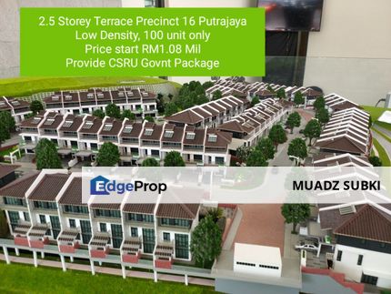 New Launch House Presint 16 Putrajaya Free MOT SPA, Putrajaya, Putrajaya