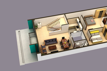 28 Residence Townhouse Taman Orkid Nilai Sepang Freehold Book RM1K