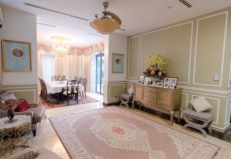 (Freehold, Extend Reno, Big Land Area, 7R8B) Triple Storey Bungalow The Enclave, Bukit Jelutong