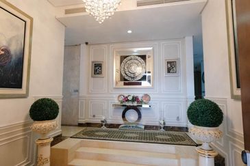 (Freehold, Extend Reno, Big Land Area, 7R8B) Triple Storey Bungalow The Enclave, Bukit Jelutong