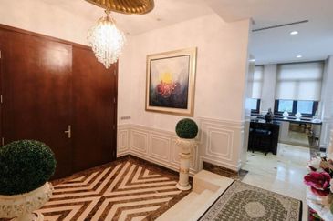 (Freehold, Extend Reno, Big Land Area, 7R8B) Triple Storey Bungalow The Enclave, Bukit Jelutong