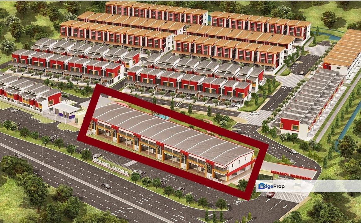 (NEW SHOP, KEDAI BARU, FREEHOLD MALAY RESERVE, MURAH) PULAU MERANTI PUCHONG Free Legal Fee SPA, Selangor, Bandar Kinrara Puchong