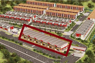 (NEW SHOP, KEDAI BARU, FREEHOLD MALAY RESERVE, MURAH) PULAU MERANTI PUCHONG Free Legal Fee SPA