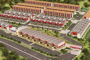 (NEW SHOP, KEDAI BARU, FREEHOLD MALAY RESERVE, MURAH) PULAU MERANTI PUCHONG Free Legal Fee SPA