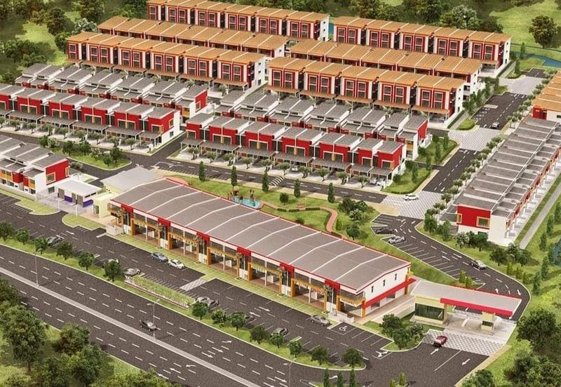 (NEW SHOP, KEDAI BARU, FREEHOLD MALAY RESERVE, MURAH) PULAU MERANTI PUCHONG Free Legal Fee SPA