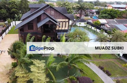 Villa Bungalow Agriculture Land Shah Alam FREEHOLD Swimming pool Fully Furnish Good for Home Staycation, Selangor, Shah Alam