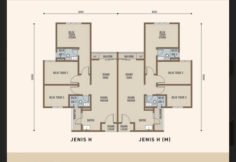 Vista Adesa Residensi Desa Timur
