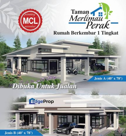 Rumah Baru Semi D Merlimau, Percuma Yuran Guaman, Zero Booking,4 bilik, Melaka, Merlimau